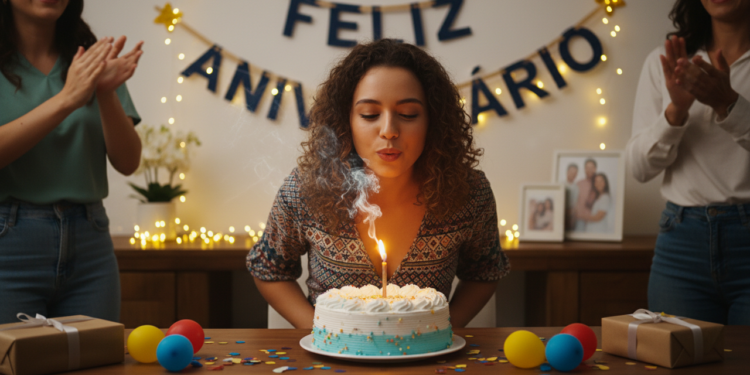 O verdadeiro significado de assoprar a vela no bolo de aniversário