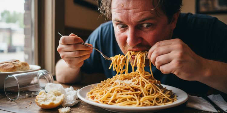 O que significa para uma pessoa comer sempre rápido, segundo a psicologia