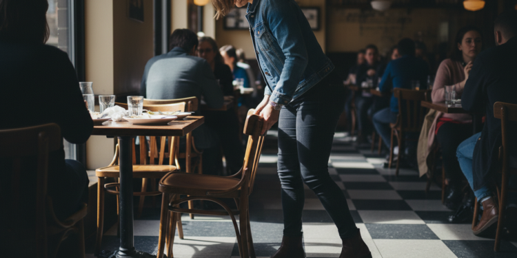 O que significa levantar da cadeira e ajustá-la antes de sair, segundo a psicologia
