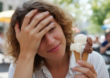 O truque de pressionar a língua no céu da boca para parar o "congelamento cerebral" (Brain Freeze)