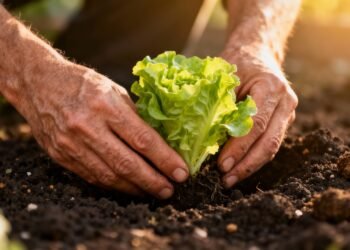 A folha verde fácil de plantar em casa que rende colheitas por meses