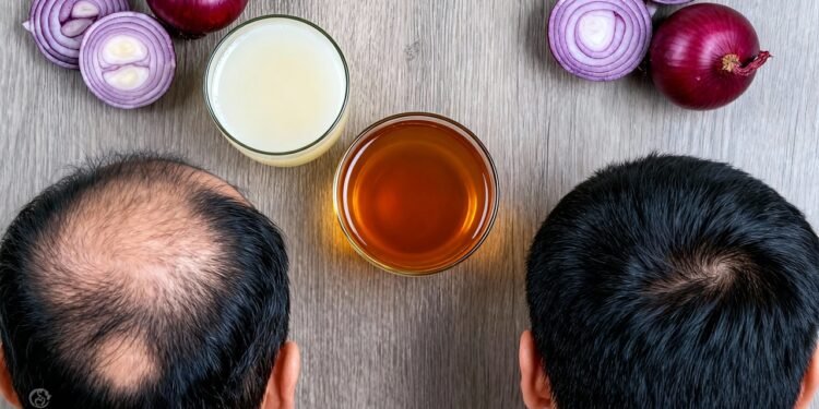 O suco de cebola crua que regenera falhas no cabelo rapidamente: como o enxofre acorda os folículos