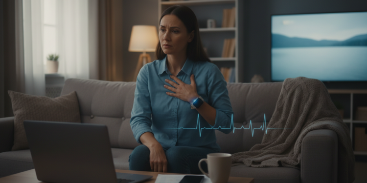 Por que o coração acelera sem motivo aparente?