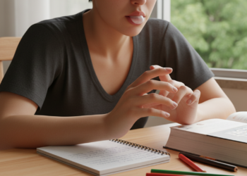 Mascar chiclete sem açúcar enquanto estuda para aumentar a concentração e irrigação cerebral