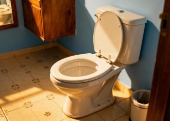 A parte do vaso sanitário que quase ninguém limpa, mas é fundamental