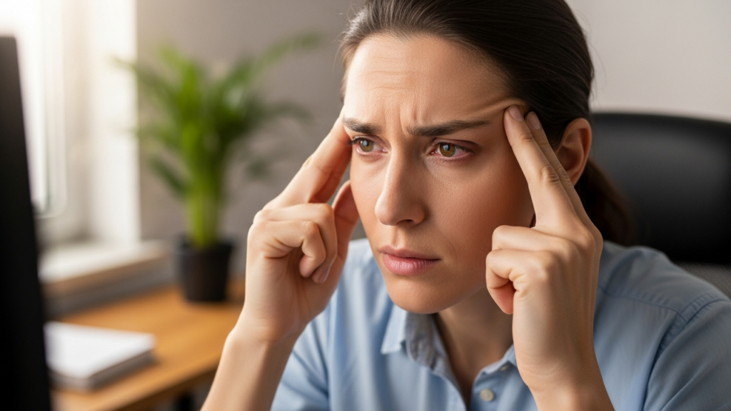 Prática da “regra 20-20-20” para proteger os olhos de quem passa horas em telas