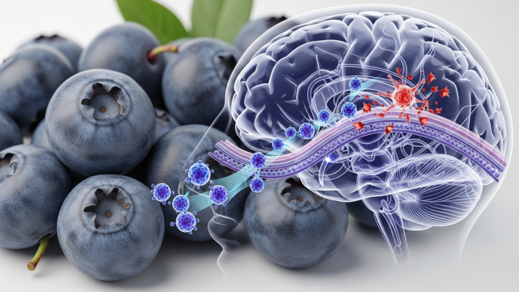 Fruta rica em antioxidantes que contribui para manter o cérebro saudável por mais tempo
