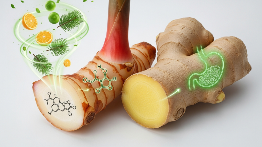 Raiz asiática pouco conhecida que oferece apoio natural ao processo digestivo