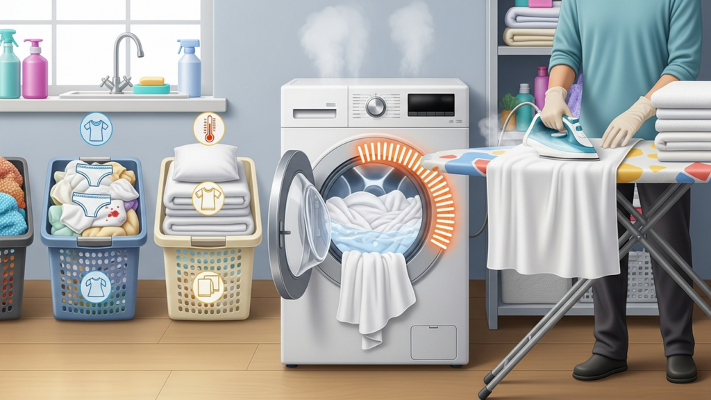 Métodos simples para retirar manchas de suor da roupa branca sem produtos agressivos