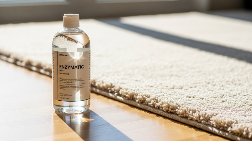 Produto de limpeza que utiliza enzimas para remover resíduos de forma eficiente