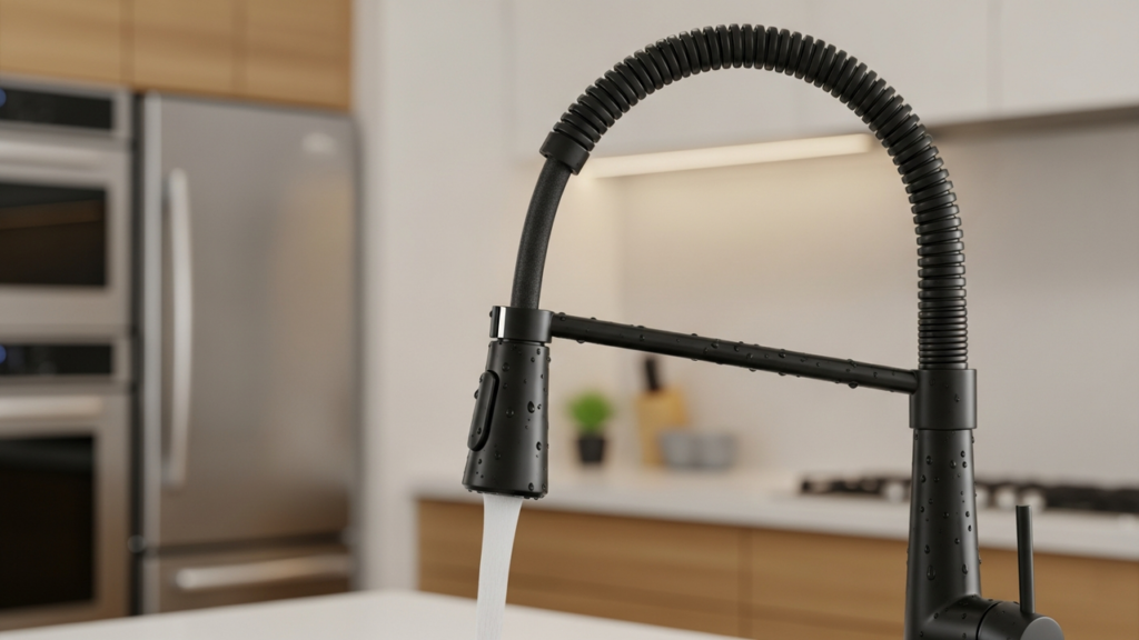 Tendência inovadora de torneiras que transforma a funcionalidade da cozinha