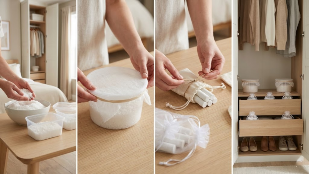 Truque caseiro para remover umidade sem uso de água sanitária ou amônia