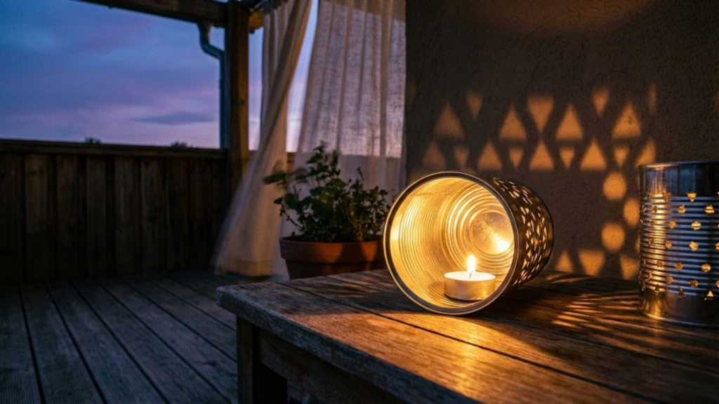 Reaproveitamento de latas de conservas em três ideias criativas de reciclagem doméstica
