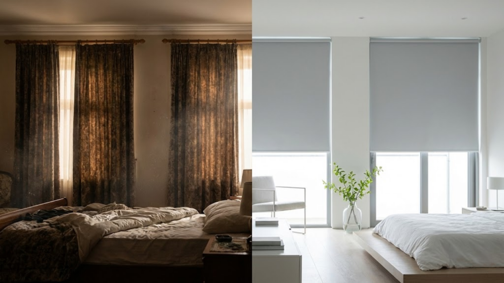 Nova tendência substitui cortinas tradicionais por soluções mais práticas e elegantes
