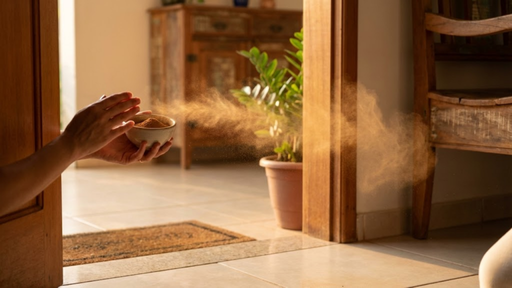Espalhar canela em pó na porta de casa: para que serve?