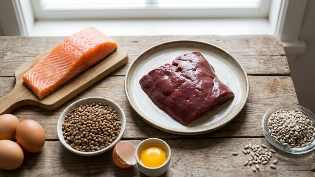 Alimento concentrado em vitaminas do complexo B que fornece nutrientes de fácil absorção
