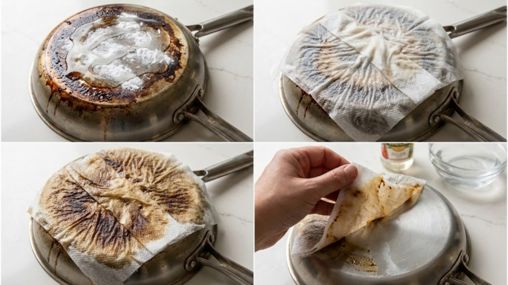 Técnica doméstica para remover gordura de panelas sem esforço excessivo
