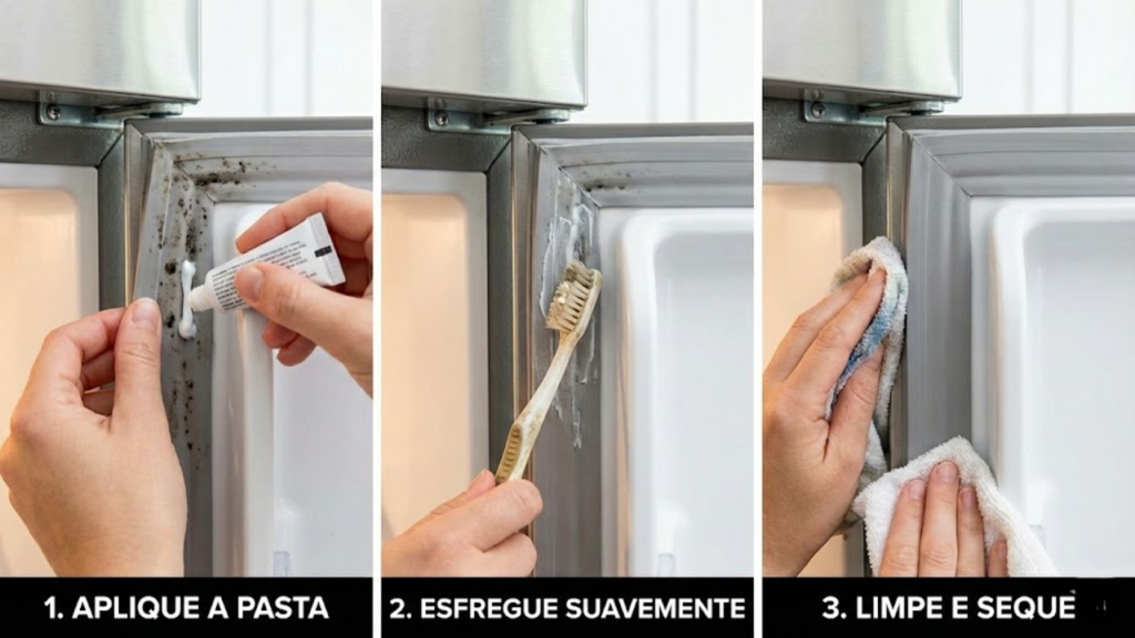 A borracha da geladeira esconde fungos: a mistura simples para higienizá-la