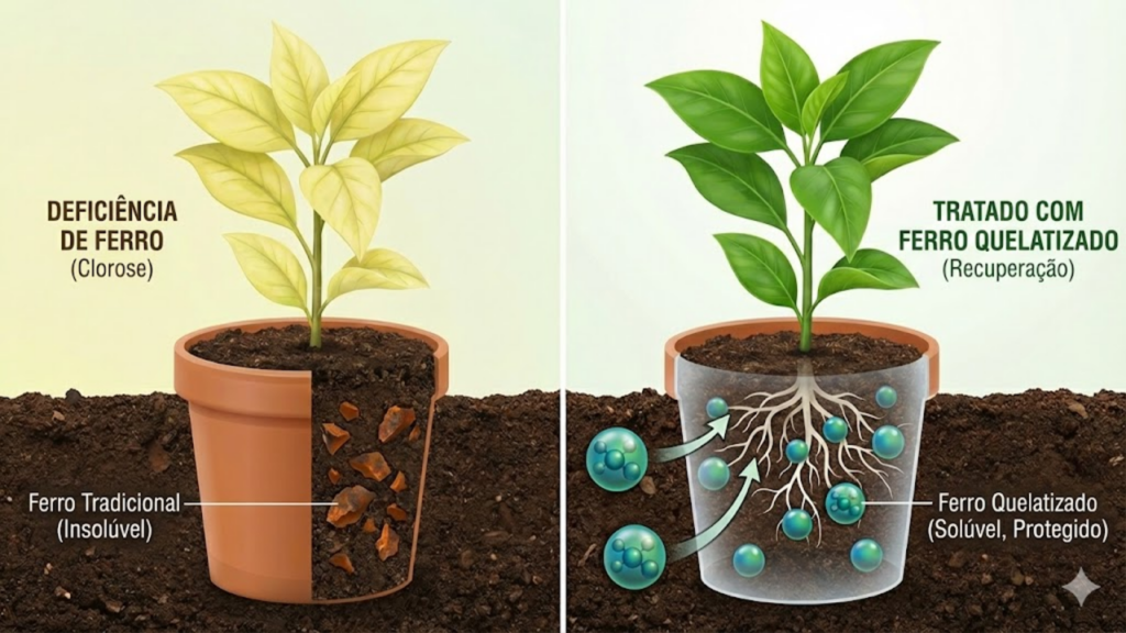 Uso de pregos enferrujados em vasos é citado como prática para fornecer ferro às plantas
