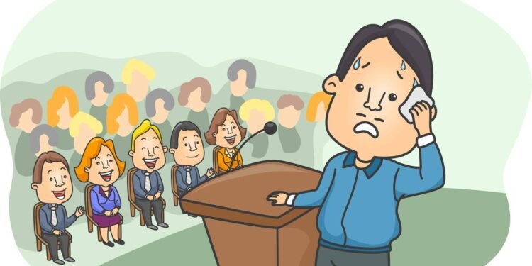 O que significa quando a pessoa tem medo de falar em público, segundo a psicologia