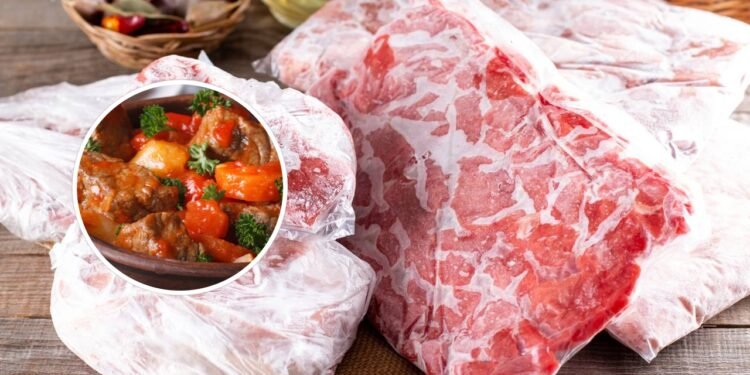 O erro arriscado na hora de descongelar carne que você precisa evitar