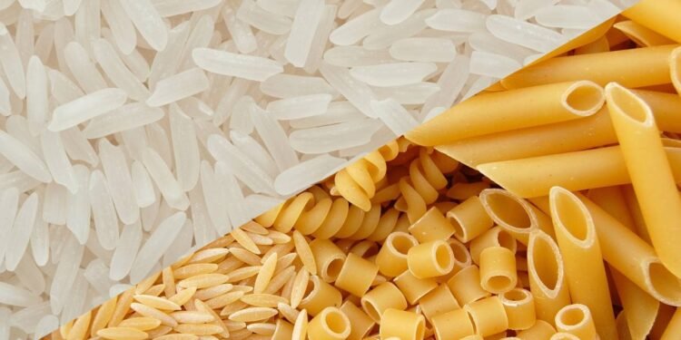 A comparação mais justa entre arroz e massa foi revelada por especialistas