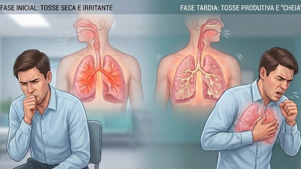 Sinais comuns que indicam possível quadro de bronquite e problemas respiratórios