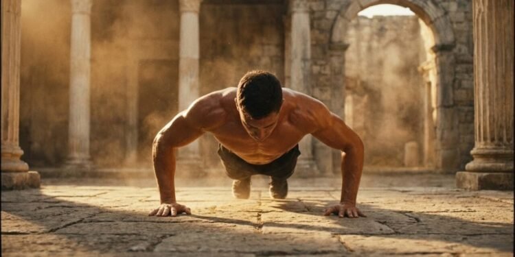 Exercício que existe a milhares de anos, fortalece o peito e só precisa do peso do corpo