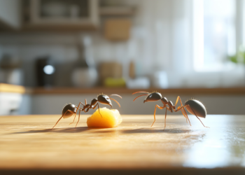Como afastar formigas da cozinha com um truque caseiro