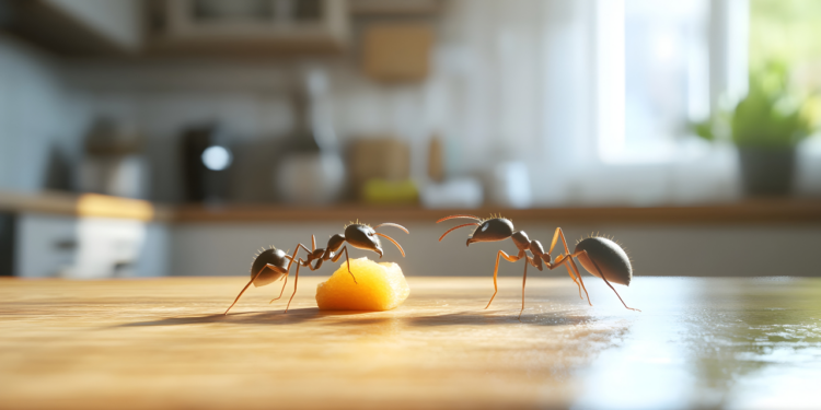 Como afastar formigas da cozinha com um truque caseiro