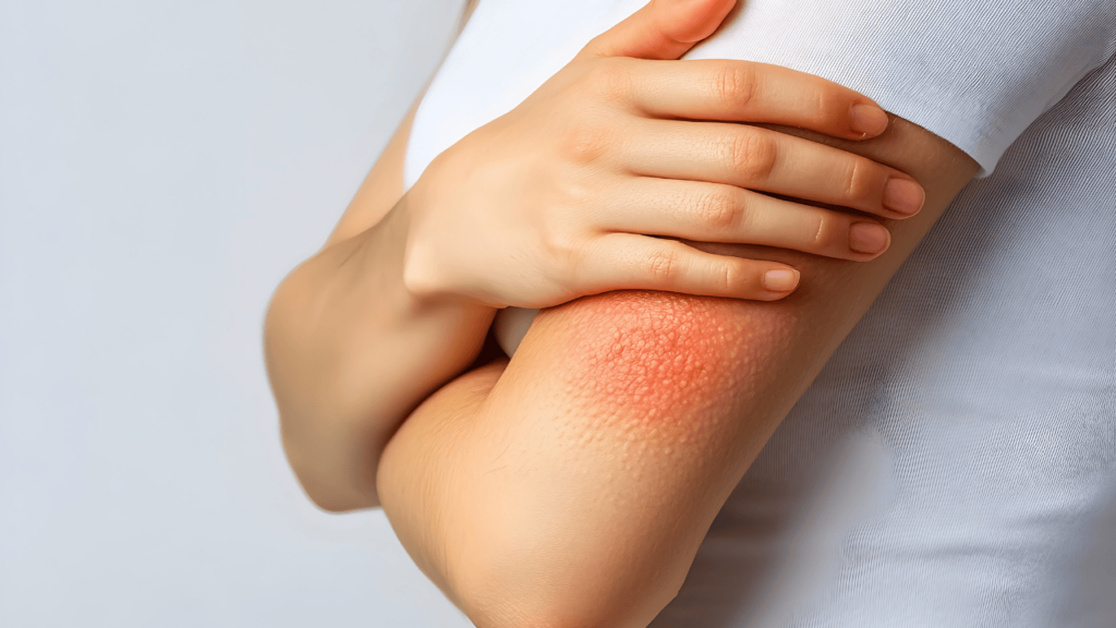 Por que o corpo coça quando suamos?