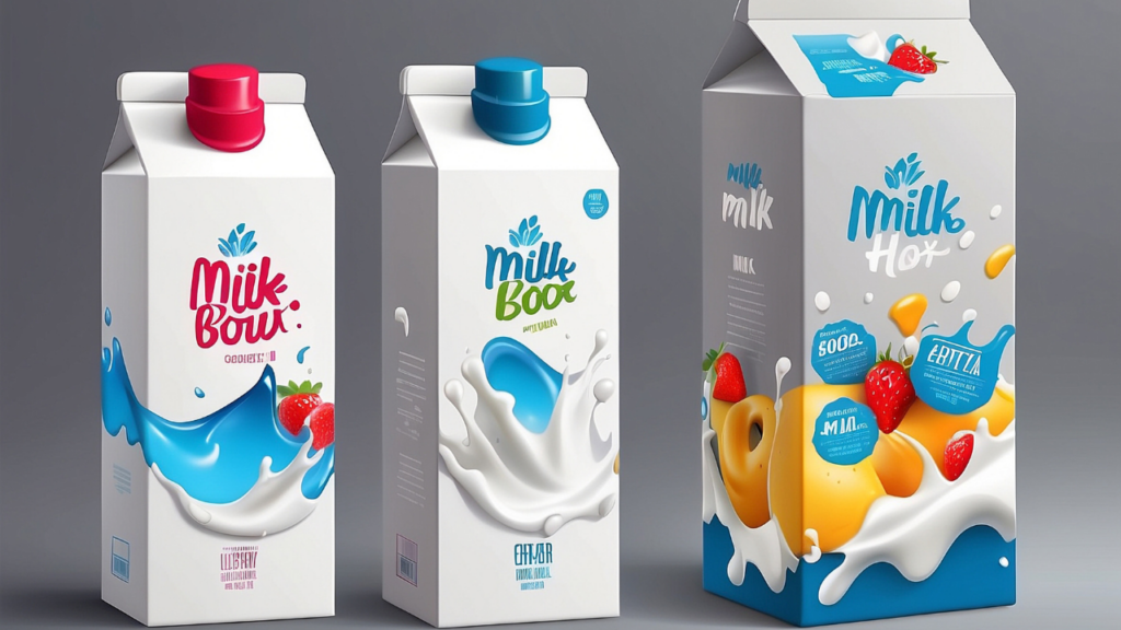 Poucos sabem por que as embalagens de leite têm tampa azul ou vermelha