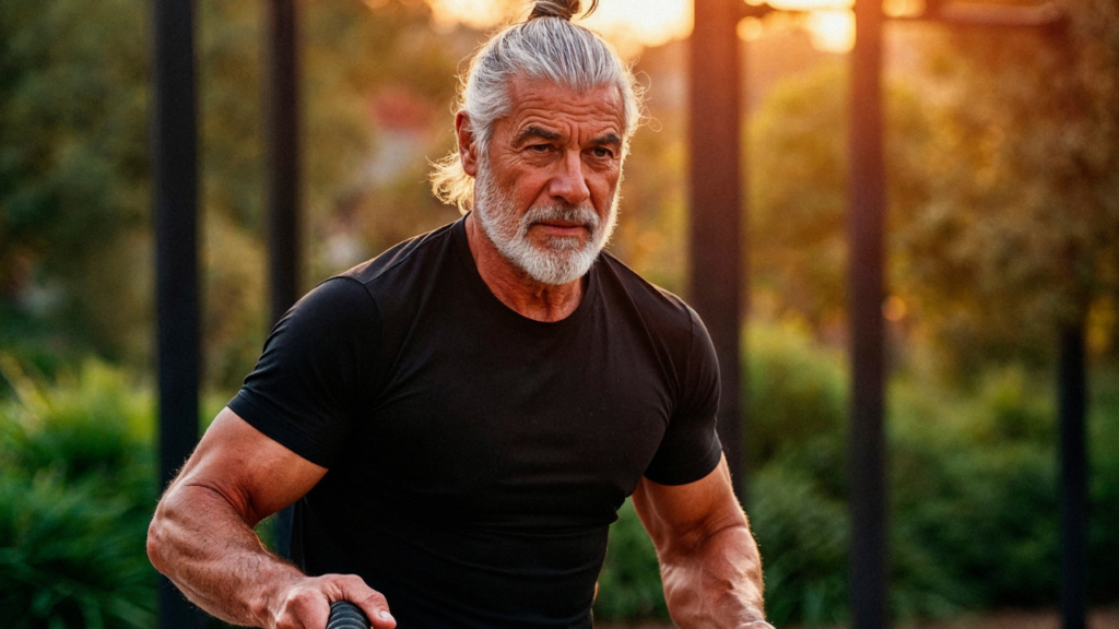 5 exercícios em pé que reconstroem os músculos mais rápido do que o treinamento com pesos após os 50 anos