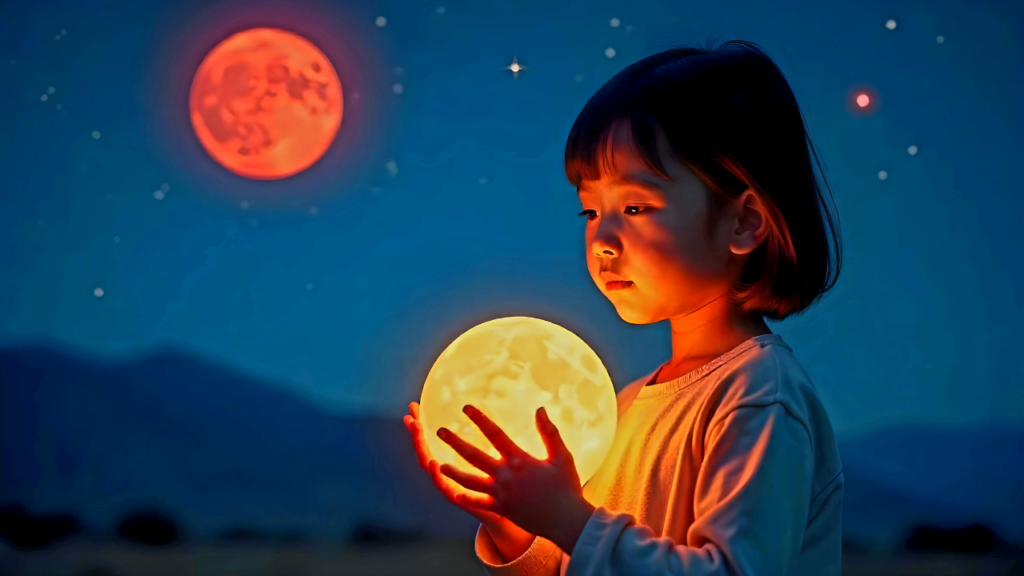 O nome de menina com 4 letras inspirado na lua que mais cresceu em registros no Brasil