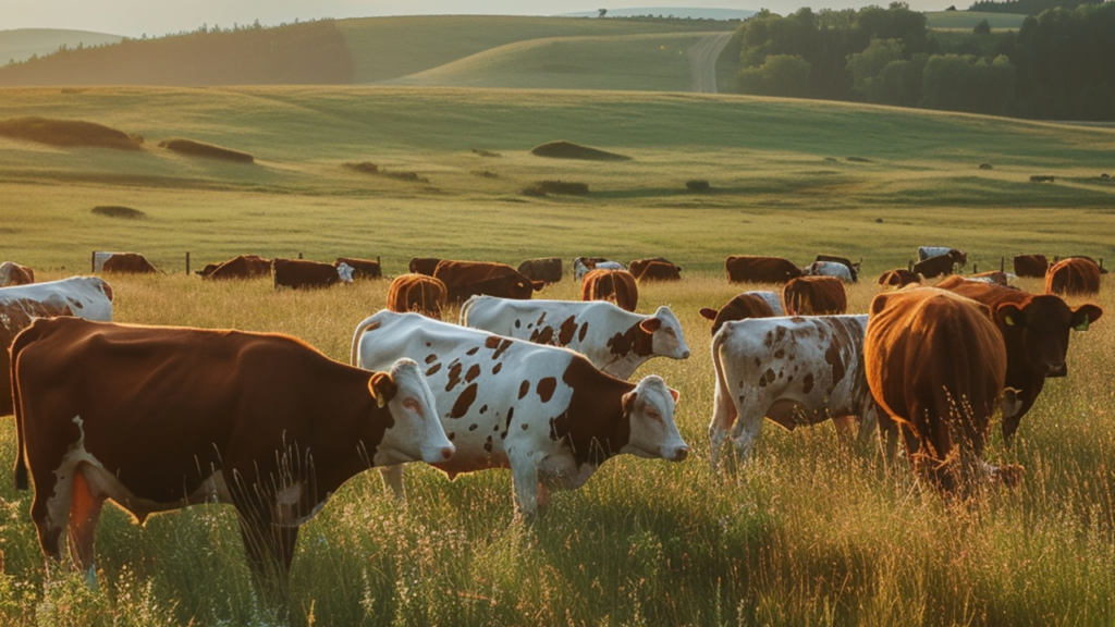 O masculino de “vaca” é “boi”, mas o coletivo é o mesmo pra ambos