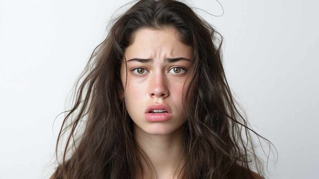 Por que o cabelo arrepia quando está muito seco?