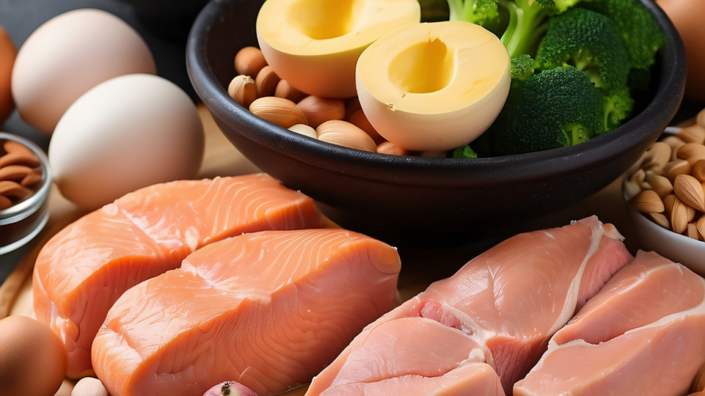 Os 8 melhores alimentos para comer para construir músculos