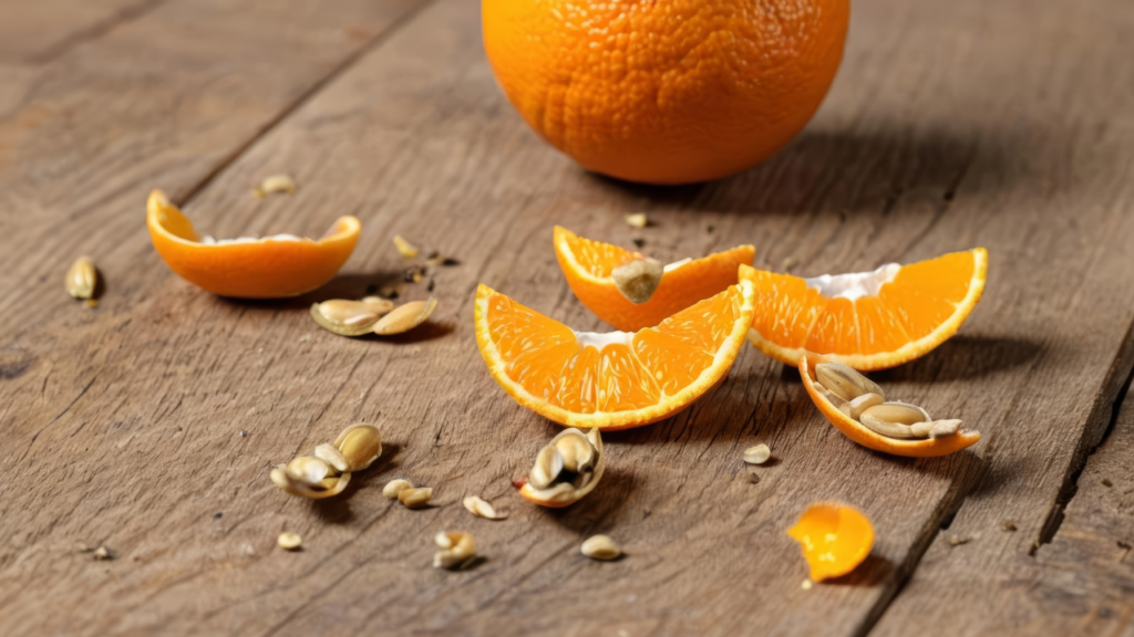 Poucos sabem o motivo para nunca jogar sementes de laranja no lixo