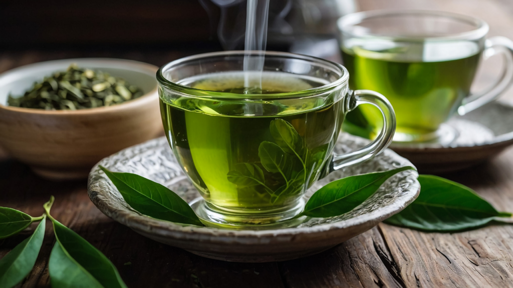 O que acontece com sua pressão arterial quando você bebe chá verde