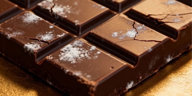 O que significa quando o chocolate fica esbranquiçado?