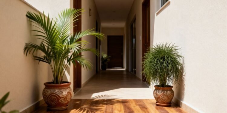 As plantas ideais para quem quer um corredor bonito sem precisar de muita manutenção