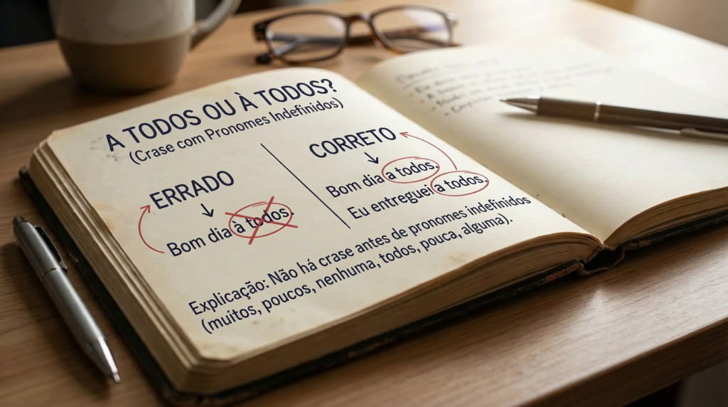 “A todos” ou “À todos”? Como usar a crase corretamente no dia a dia do trabalho