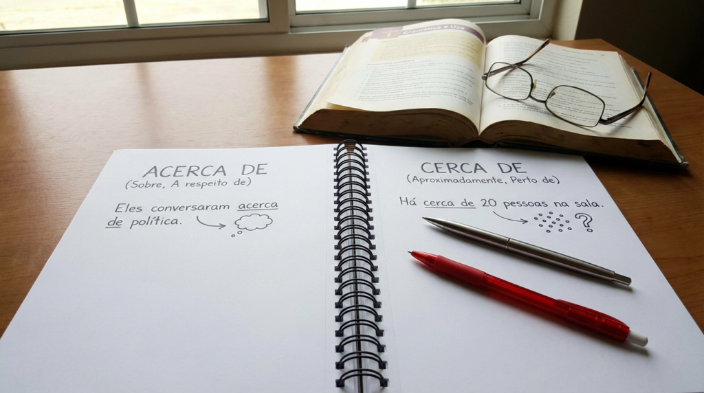 A explicação definitiva para você nunca mais errar a diferença entre “Acerca de” e “cerca de”