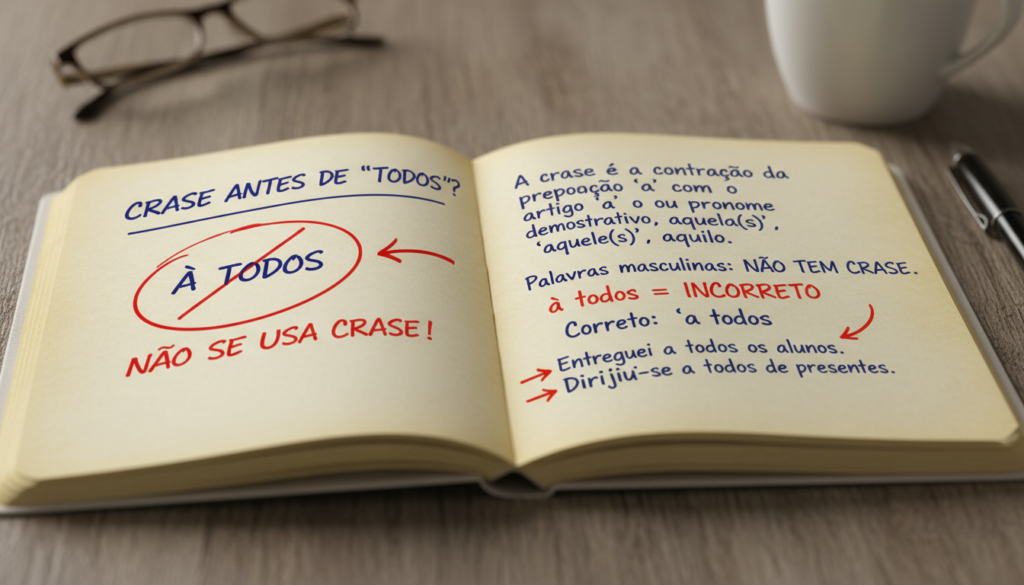 “A todos” ou “À todos”? A regra gramatical sobre o uso da crase