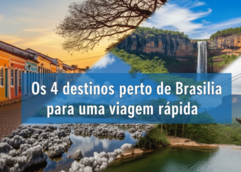 Esses 4 destinos de até 300 km de Brasília são perfeitos para sair da rotina e aproveitar lugares incríveis para poucos dias