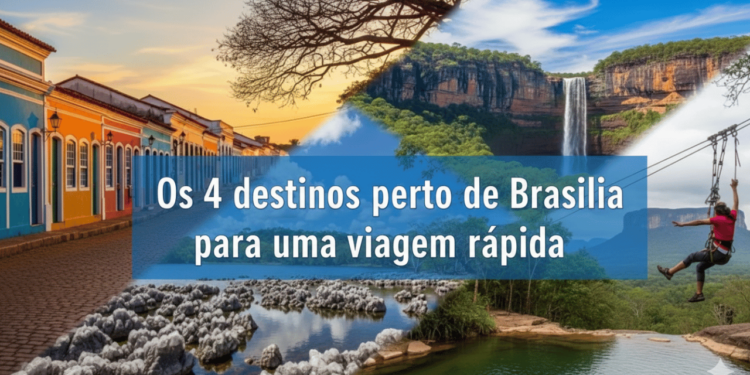 Esses 4 destinos de até 300 km de Brasília são perfeitos para sair da rotina e aproveitar lugares incríveis para poucos dias