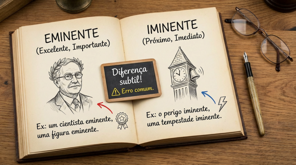 Como usar corretamente “Eminente” e “iminente” no dia a dia