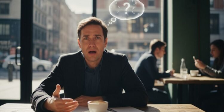 O que significa esquecer o que ia dizer no meio da conversa