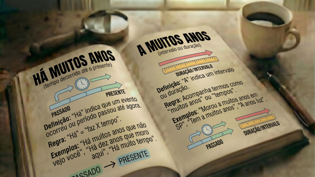 Quando usar 'a muitos anos' e 'há muitos anos' no dia a dia da forma correta