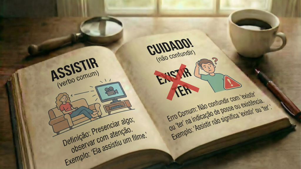 O verbo comum que quase todo mundo erra o jeito de usar